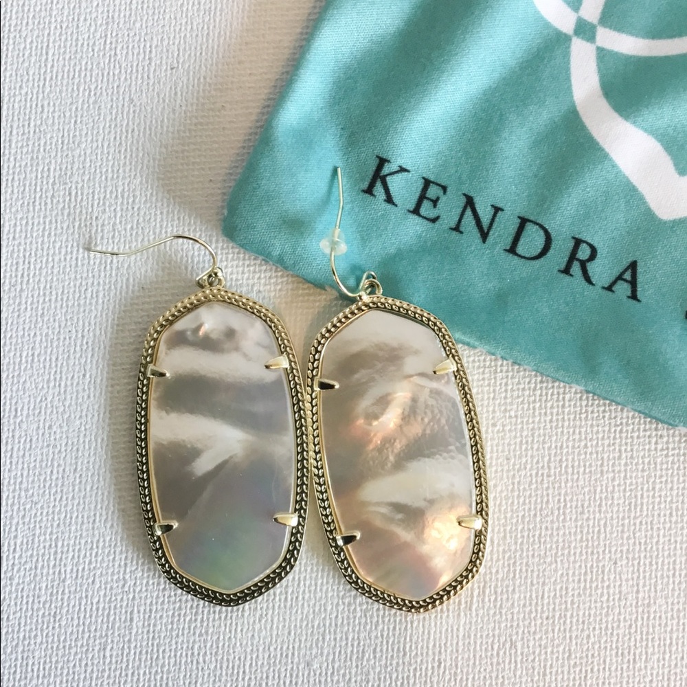 Gold Ivory Mother of Pearl Kendra Scott